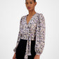 BOSS Hugo Boss Banella Crop Blouse Purple