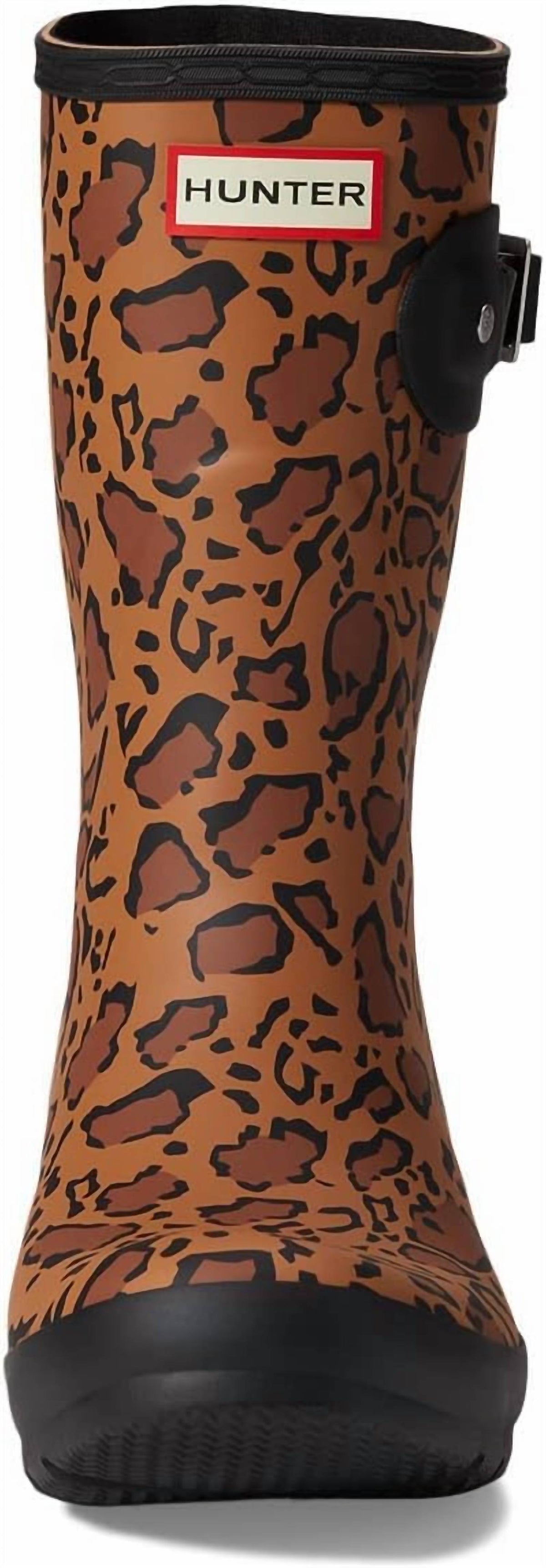 Hunter - Women's Original Short Leopard Print Boots