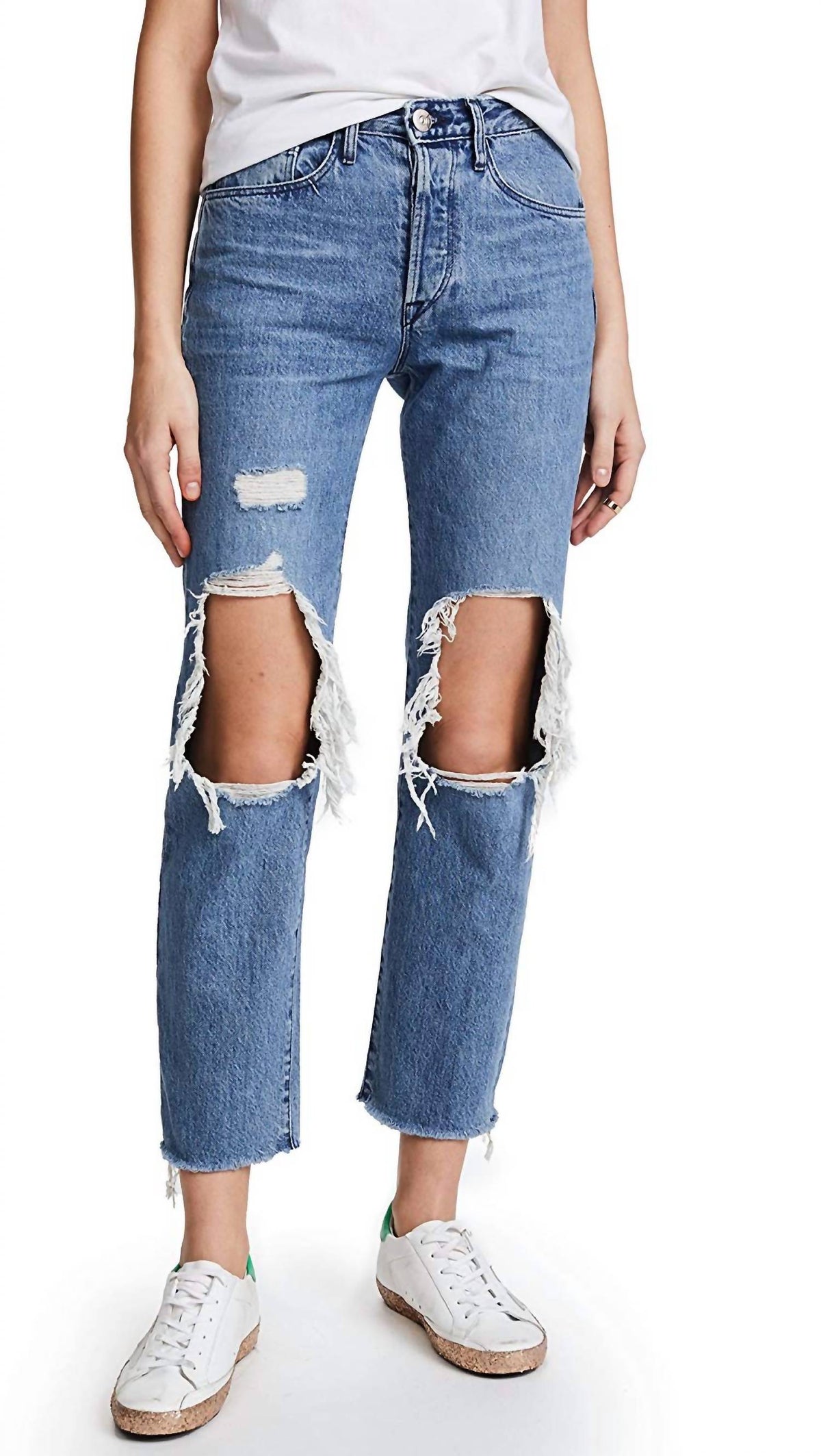 3X1 - Women's W3 Higher Ground BF Crop Jeans