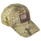 United States USA Flag 3D Logo American Brown Camouflage Camo Snapback Hat Cap