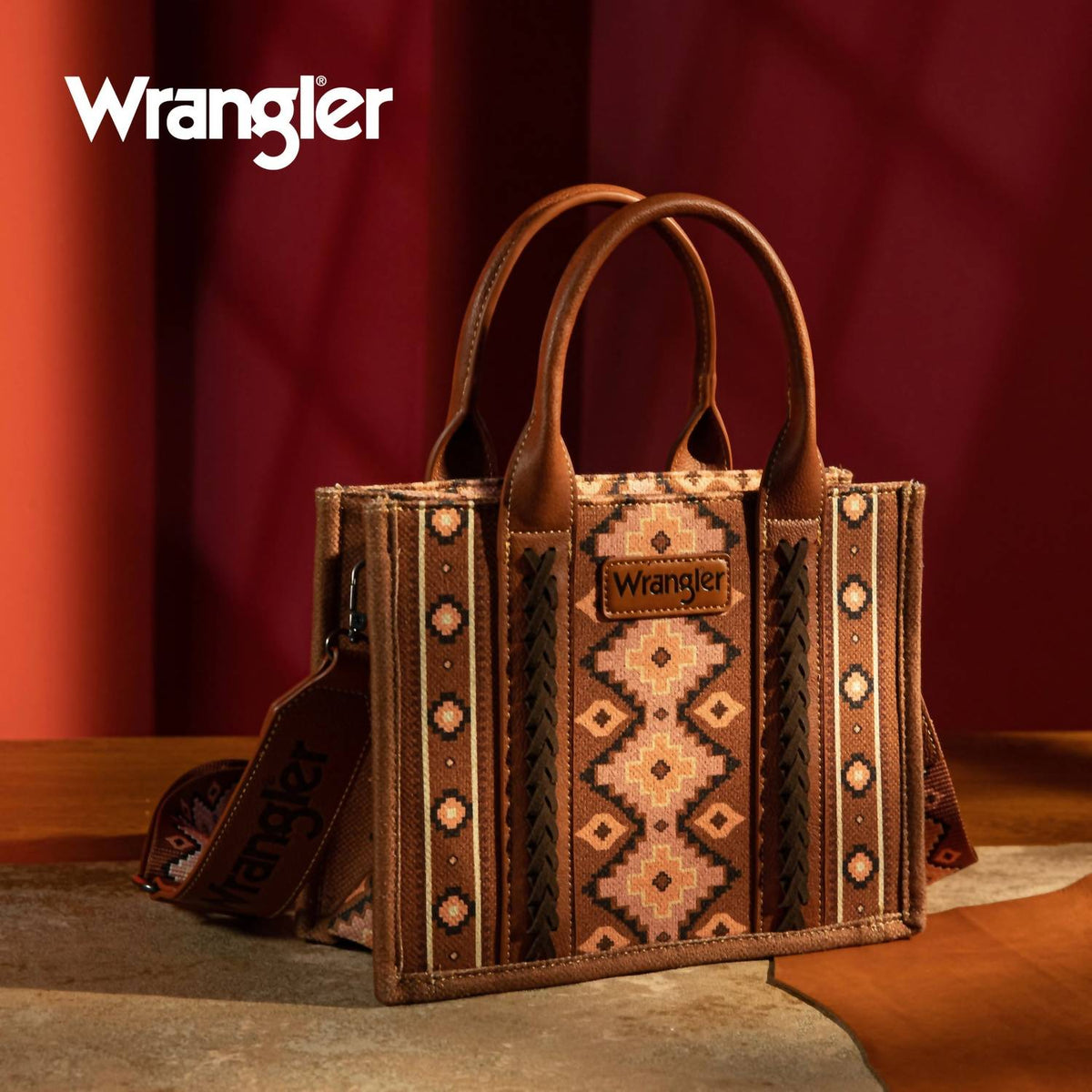Montana West - Women's Wrangler Southwestern Pattern Dual Sided Print