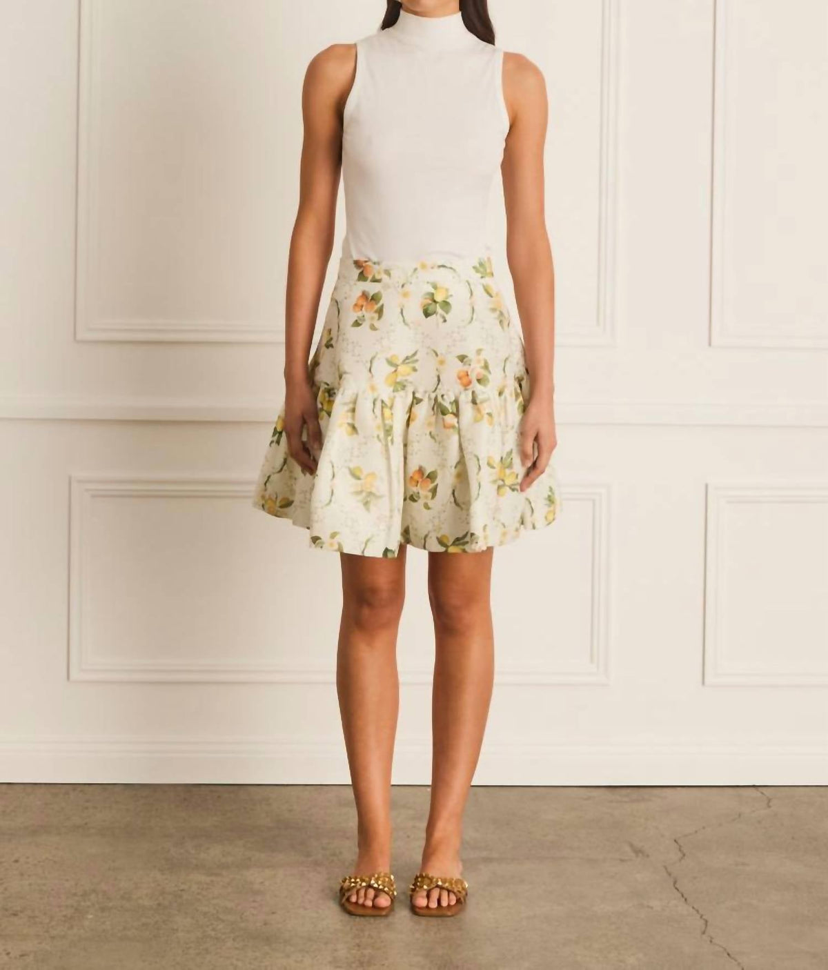 Aqua Blu - Paloma Mini Skirt