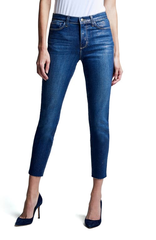 lagence-womens-el-matador-crop-glitter-skinny-jeans