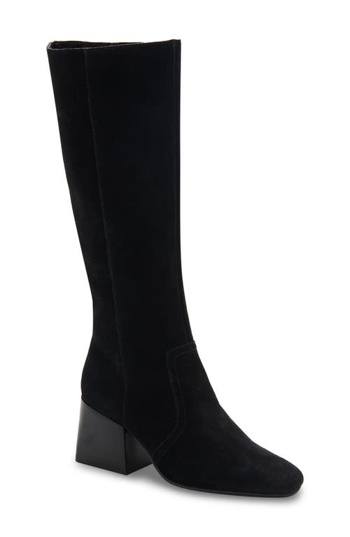 blondo-tessa-black-suede-waterproof-boots-size-10