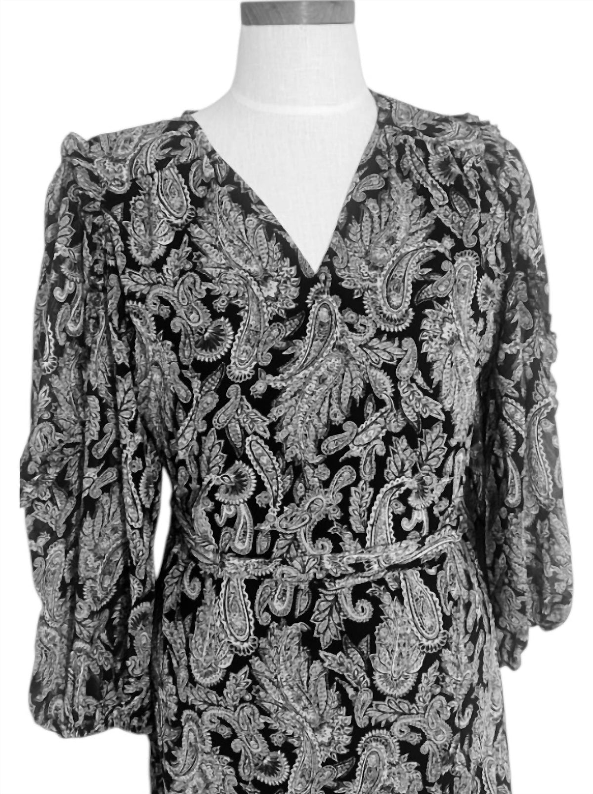 Elan - Women's Paisley Wrap Dress