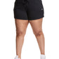 Champion Women's Campus Solid Shorts Black Size 2X