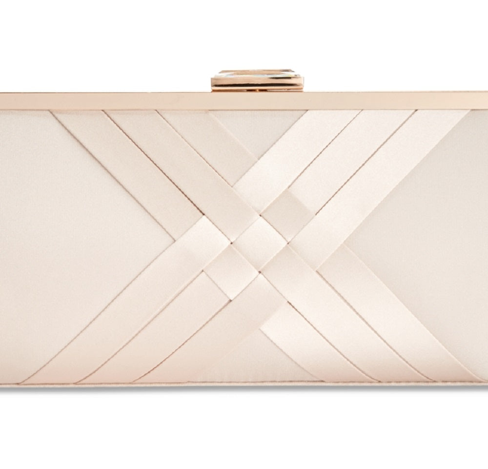 INC International Concepts Women's Kelsie Clutch Brown Size Regular