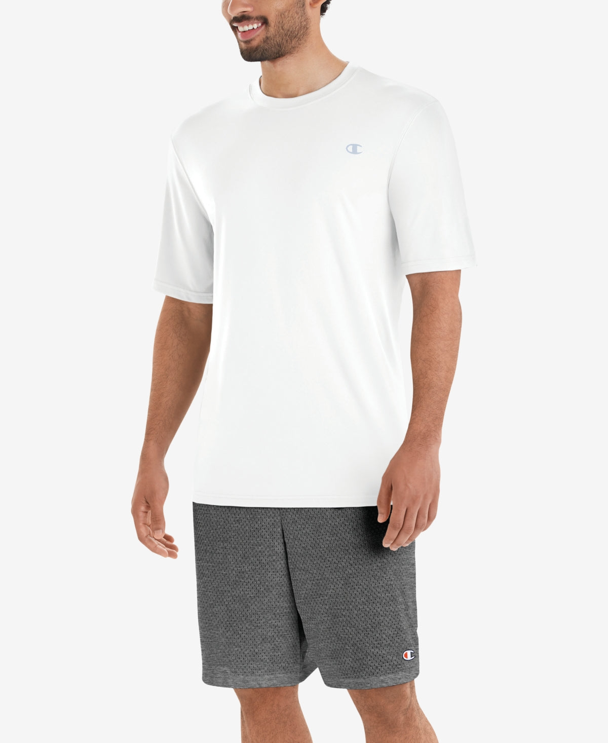 Champion Men's Double Dry T Shirt White Size X-Large