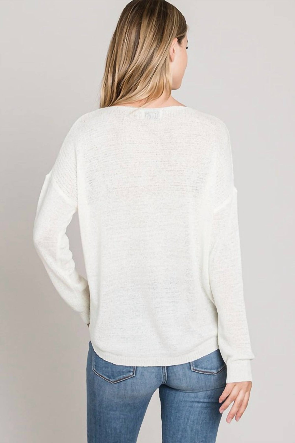Be Cool - Drop Shoulder With Ribbed Detail