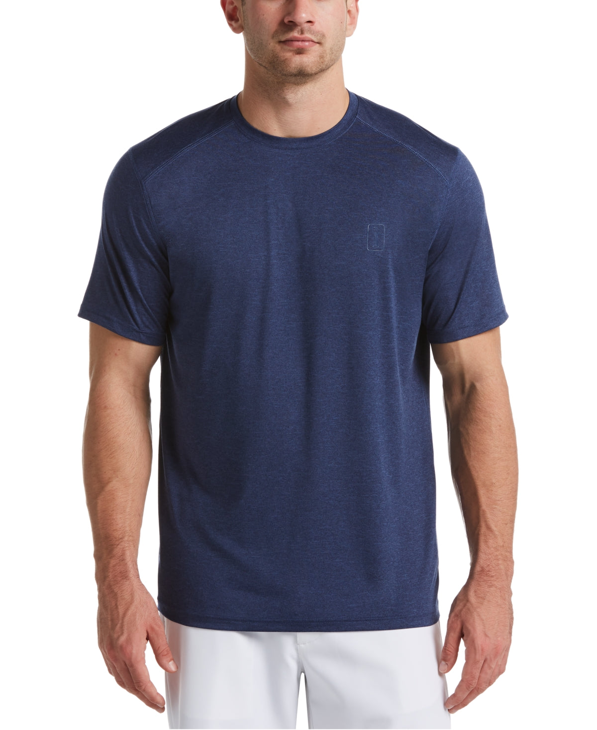 PGA Tour Men's Heathered T-Shirt Blue Size XL