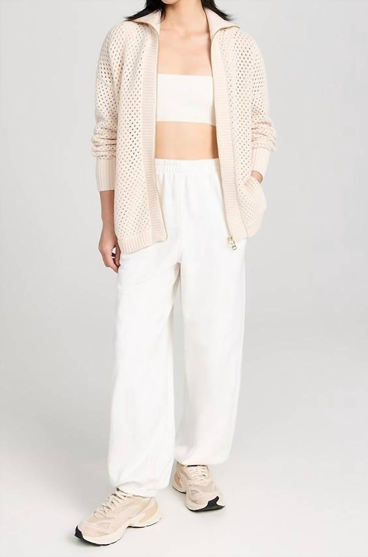 Varley - Finn Longline Knit Jacket