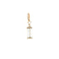 Aamiaa - 1.31 Carat Natural Diamond Emerald Cut Drop Pendant