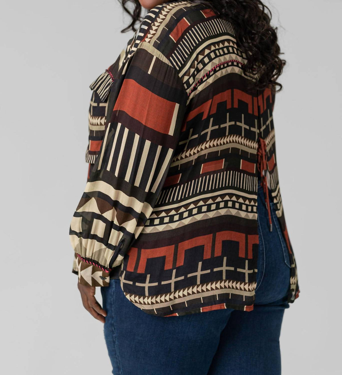 -Bl^Nk- - Sanna Long Sleeve Shirt - Plus