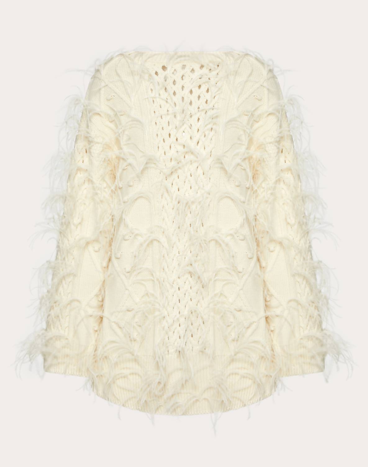 Valentino - Embroidered Wool Sweater