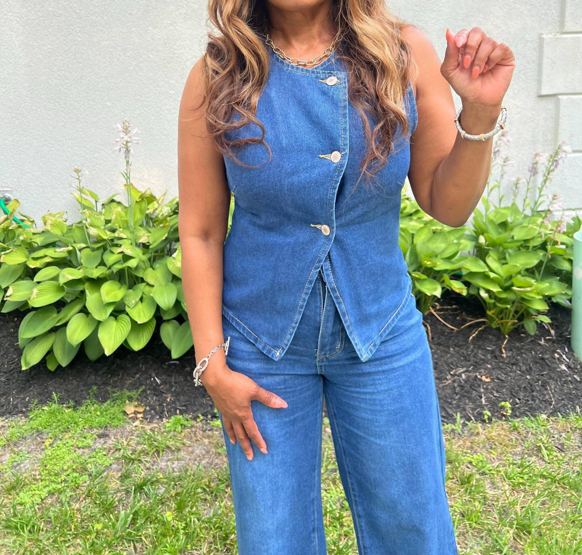 Aria Romance - Uptown Denim Set