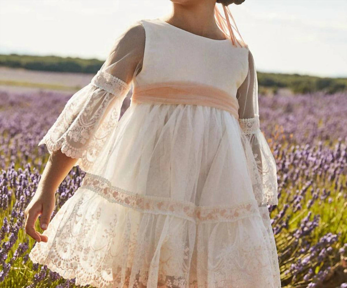 Abel & Lula - Girls' Romantic Lace Dress