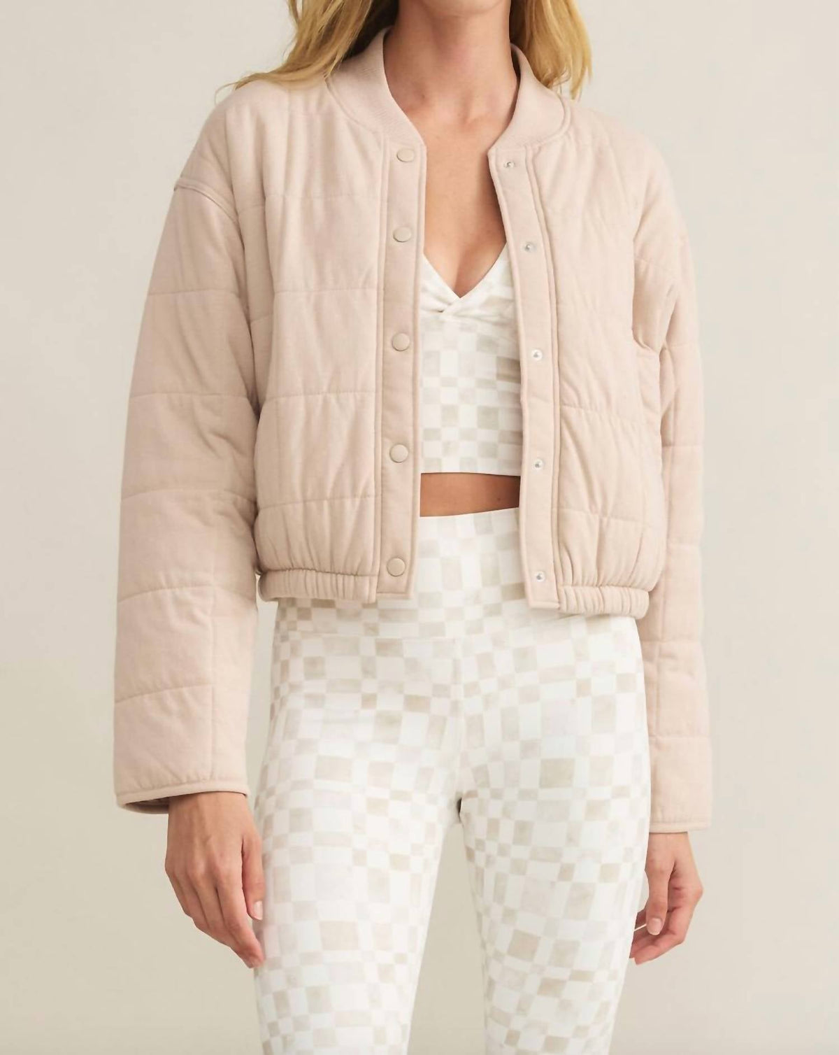 Z Supply - La Jolla Quilted Long Sleeve Jacket