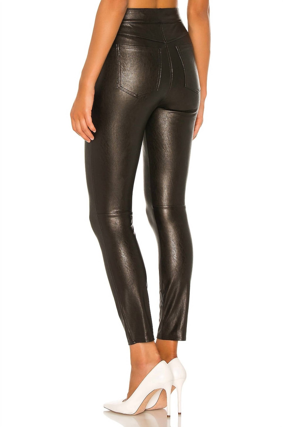 Spanx - Leather Like Ankle Skinny Pant