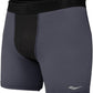 Saucony Men's Isofit Compression Brief, Gray Size X-Large