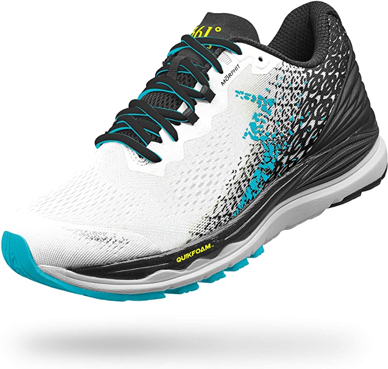 361 Degrees Unisex Meraki 3 Running Shoe White/Scuba Blue Size 12 D(M) US