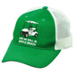 How We Roll In Myrtle Beach South Carolina Mesh Green White Adjustable Hat Cap