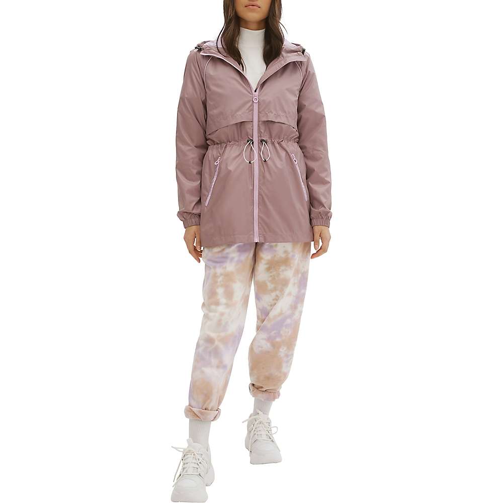 Women's Shiloh Windbreaker Jacket in Mauve - Medium