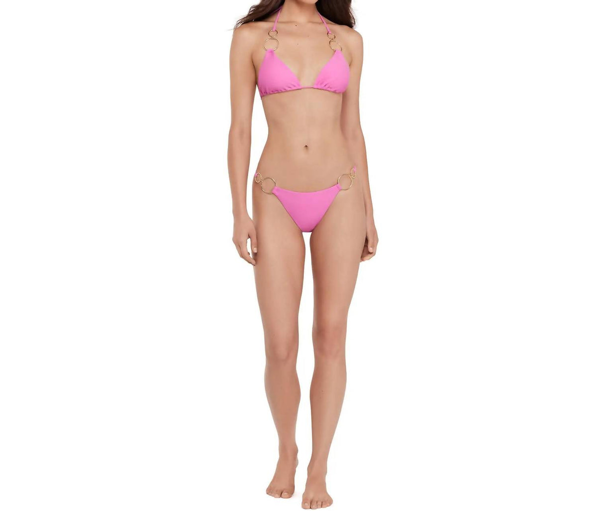 Steve Madden - Double Ring Triangle Bikini Top