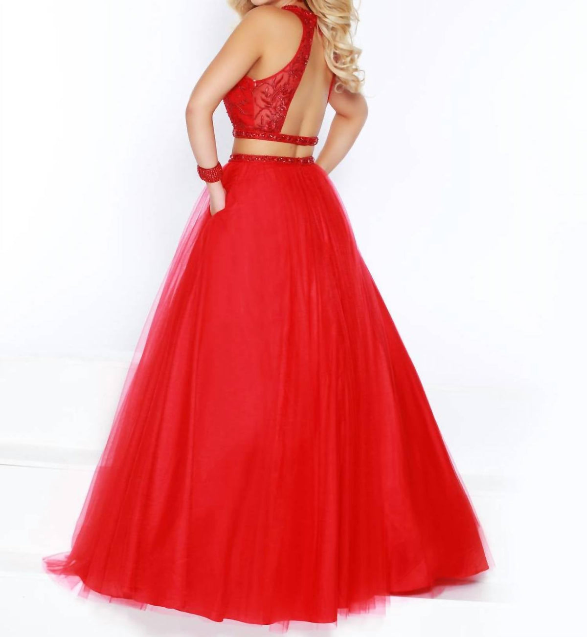 2Cute - Sleeveless Prom Dress