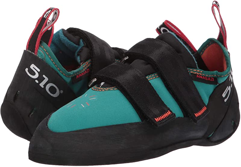 Five Ten Women's Anasazi LV Climbing Shoes Green Size 5 B(M) US