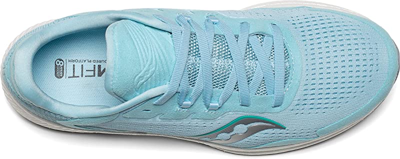 Saucony Women's Freedom 4 Running Shoes Powder/Jade Size 10 B(M) US