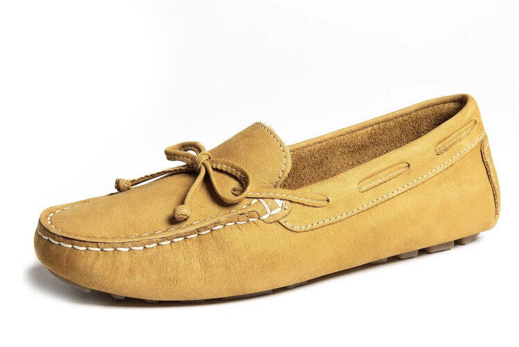Earth Origins Women's Monarch Driving Flats Brown Size 8 M US