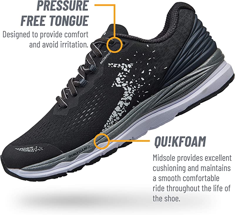 361 Degrees Men's Meraki 3 Running Shoes Black Size 8.5 D(M) US