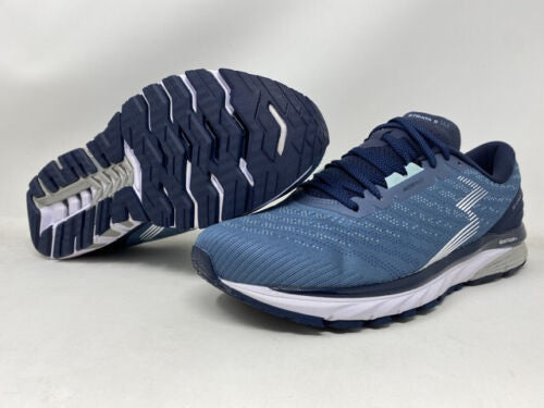 361 Degrees Men's Strata 5 Running Shoes Storm/Black IrisSize 11 D(M) US