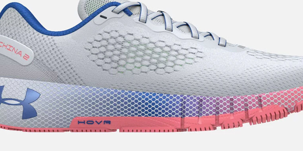 Under Armour Women's HOVR Machina 2 Running Shoes Gray/Brilliance