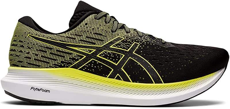 ASICS Men's Evoride 2 Running Shoes Black/Glow Yellow Size 11.5 Medium US