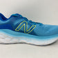 New Balance Women's More V3 Running Shoes Virtual Sky/Lime Glo Blue Size 7 B (M) Us