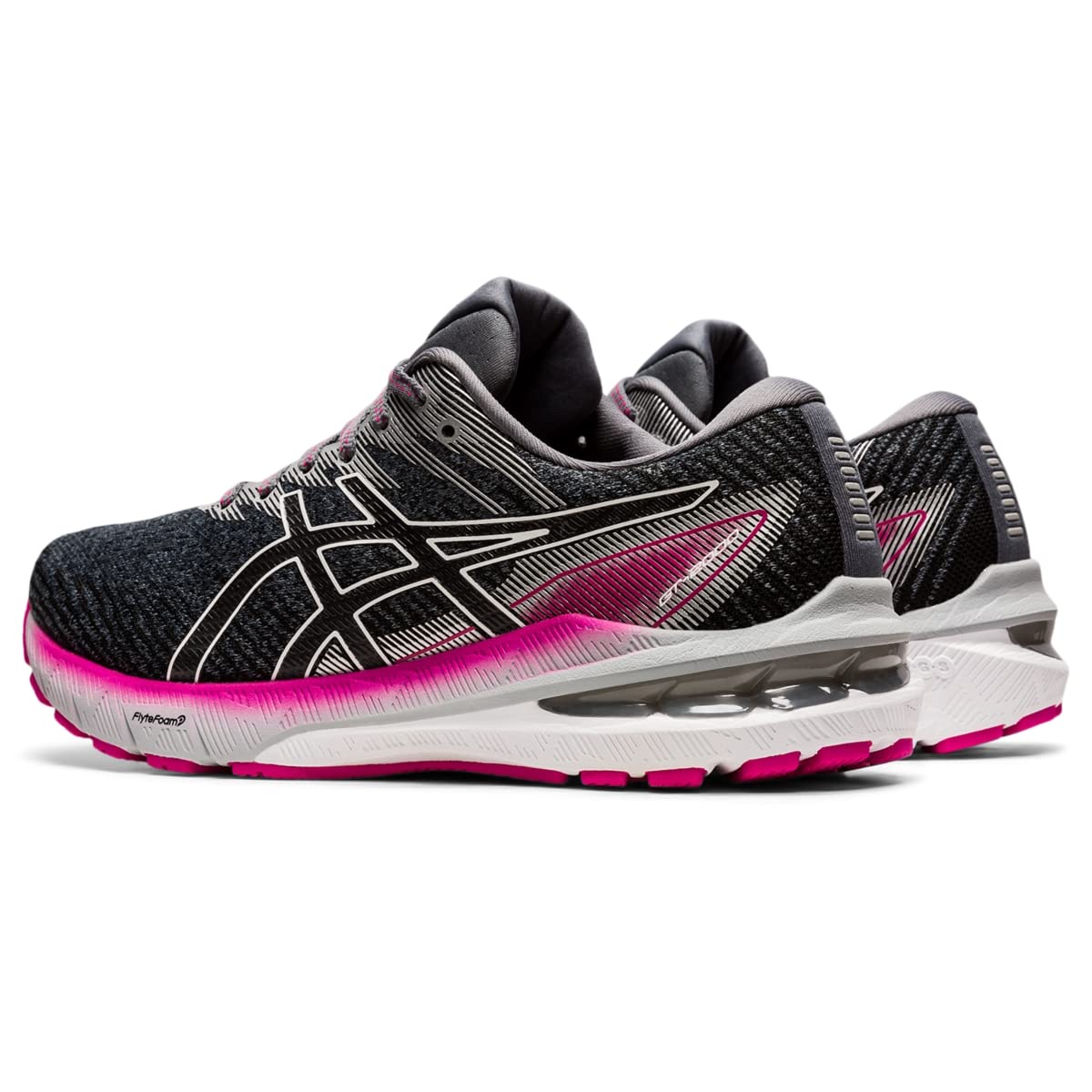 Asics Women's Gt 2000 10 Running Shoes Sheet Rock/Pink Rave Size 7 B (M) Us