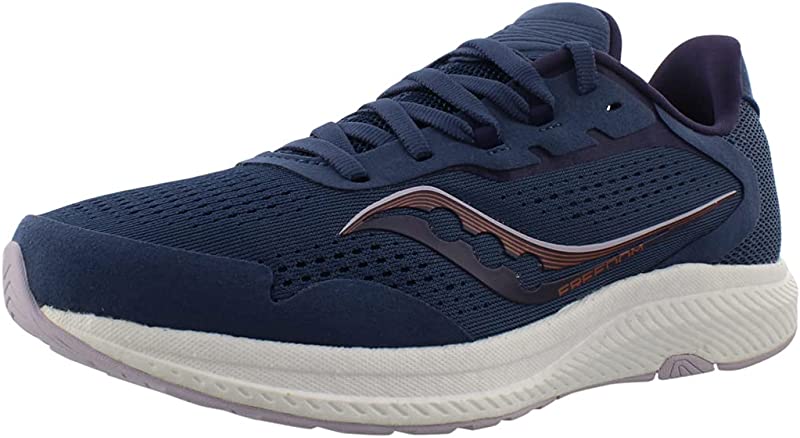Saucony Women's Freedom 4 Running Shoes Storm/Lilac Size 6.5 B Medium US