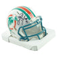 NFL Miami Dolphins Zach Thomas #23 Sign Autograph Riddell Mini Helmet Speed HOF