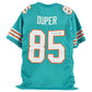 NFL Miami Dolphins Mark Duper #85 Jersey Replica Signed Teal JSA Authent