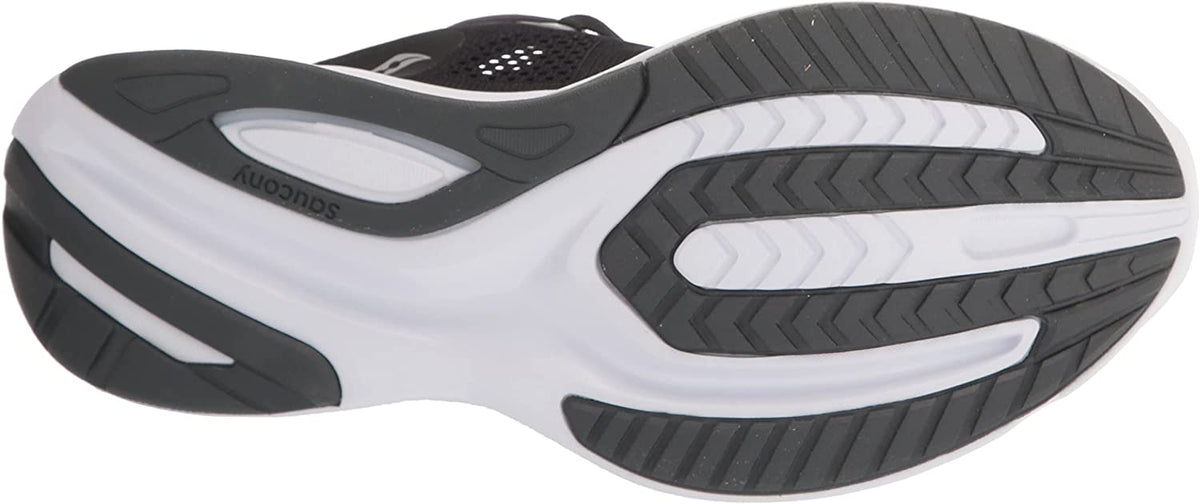 Saucony Women's Guide 15 Running Shoes Black/White Size 6.5 D Wide US