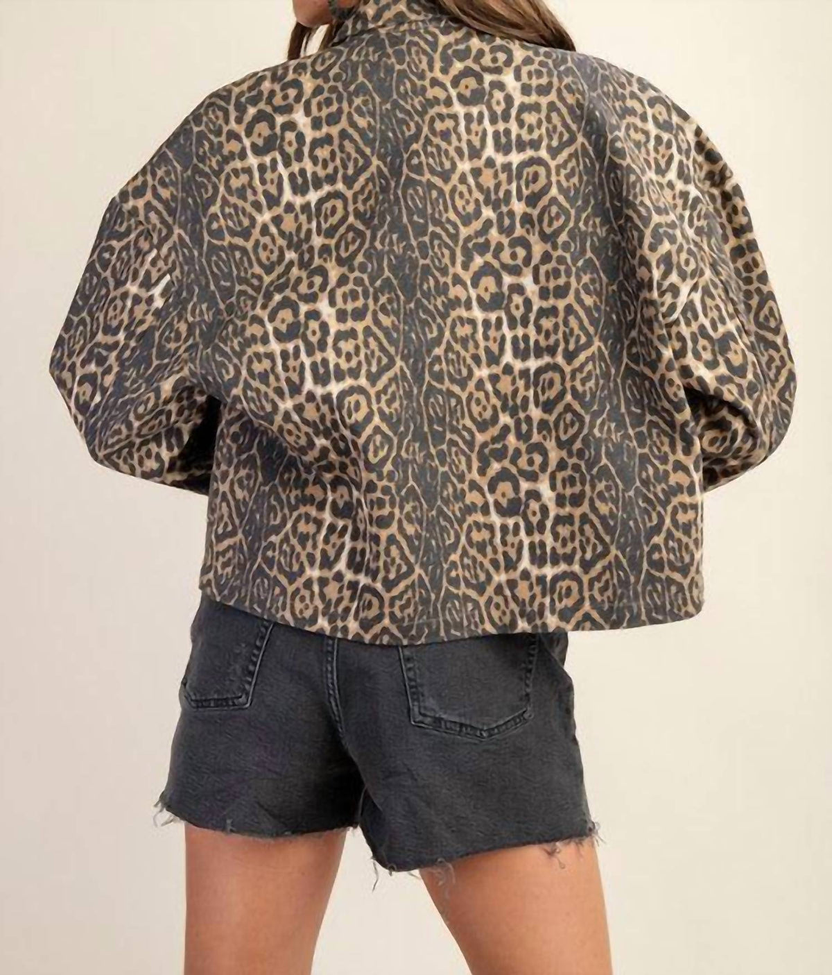 Gigio - Leopard Print Jacket