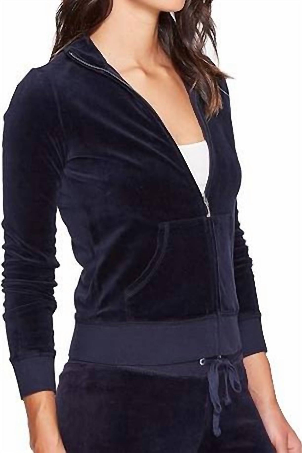 Juicy Couture - Velour Fairfax Fitted Jacket
