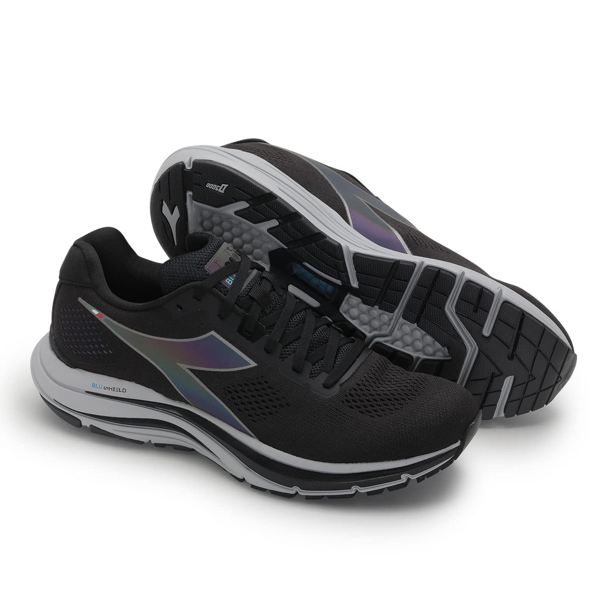 Diadora Women'S Mythos Blushield 7 Vortice Hip Shoes Black Size 6 B Medium Us
