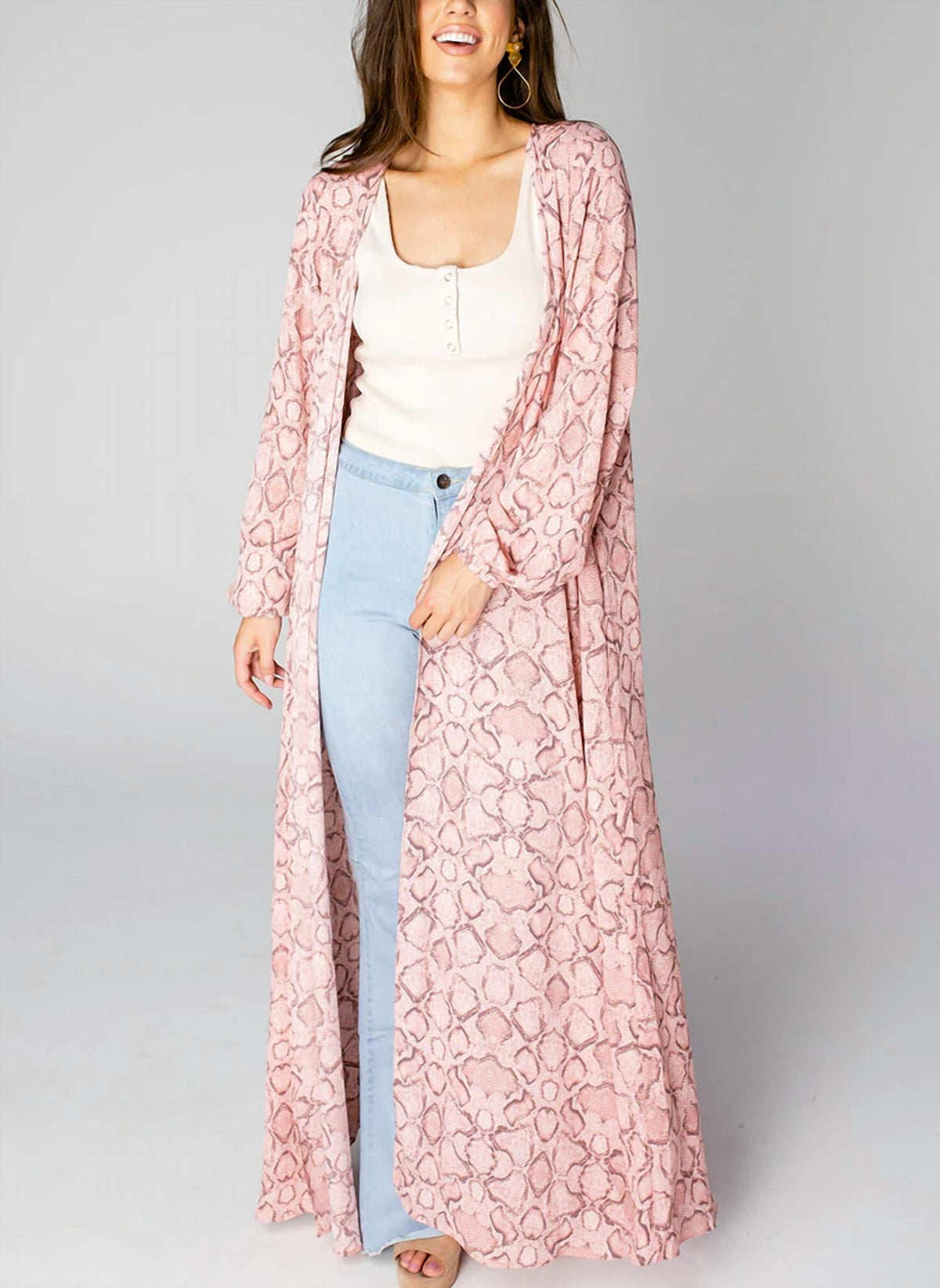 Buddylove - Stony Long Sleeve Duster