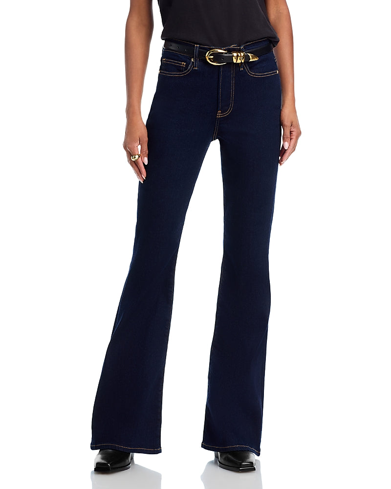 FRAME High Rise Flare Jeans in Stargirl