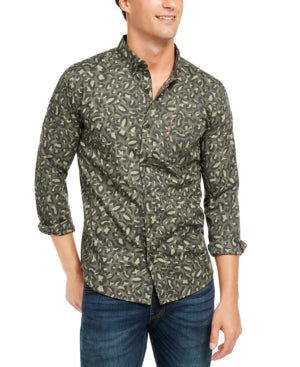 Levi's Men's Animal Print Button-Down Shirt