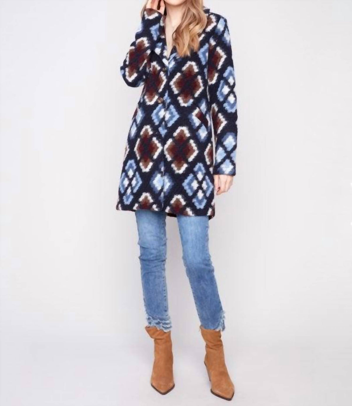Charlie B - Long Crochet Coat