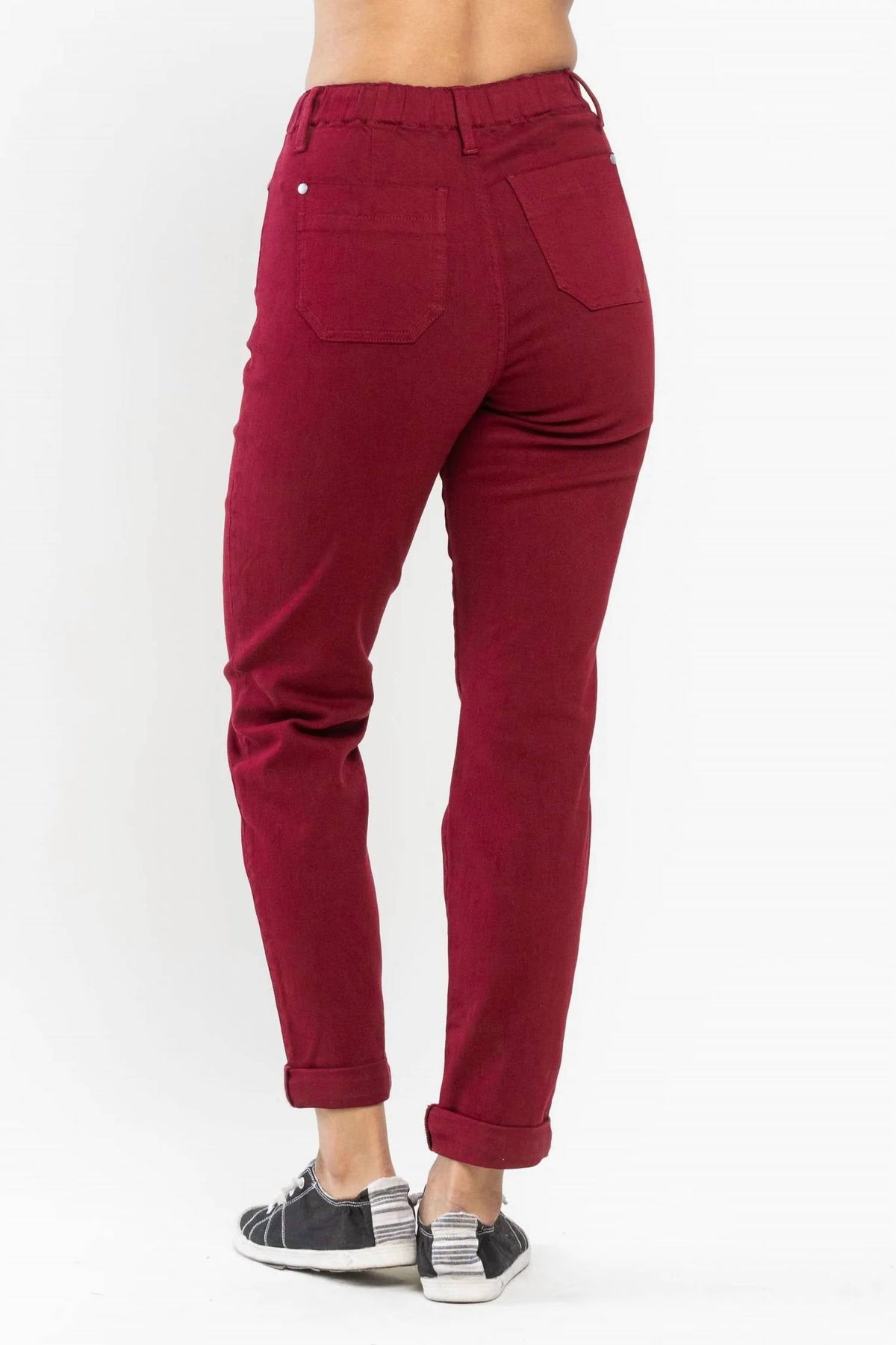 Judy Blue - High Waist Pull On Double Cuff Jogger Jeans