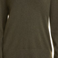 Vince Weekend V-Neck Cashmere Sweater in 355Dkp-Dk Pine , Size Small Green